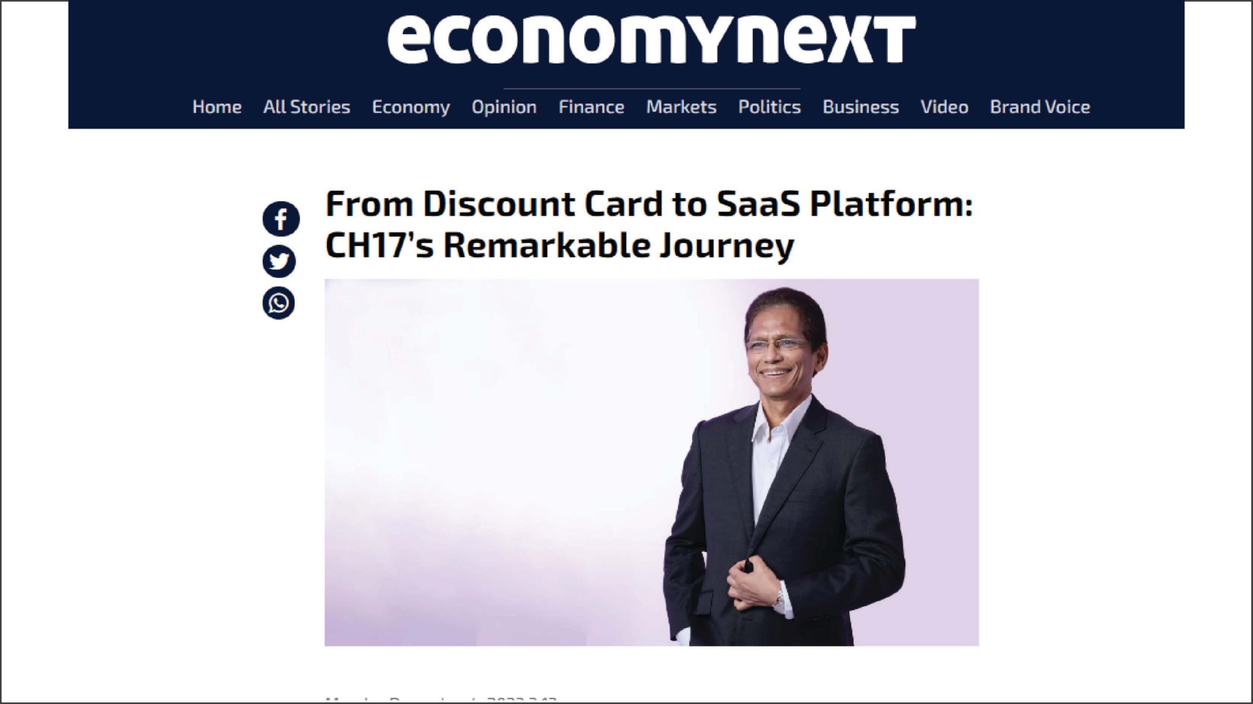 From Discount Card to SaaS Platform: CH17’s Remarkable Journey